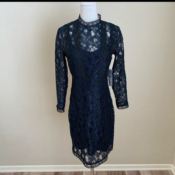 zaful lace dress ELSA LACE DRESS IN BLACK | CULT MIA